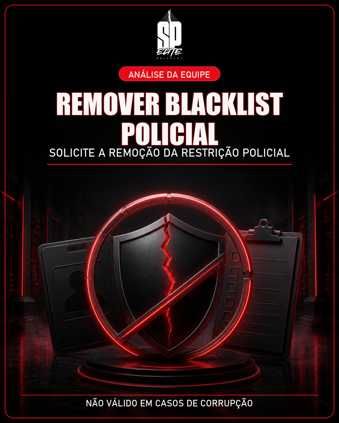 Tirar da BlackList (Policia)