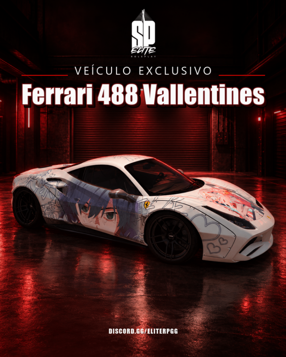 Ferrari 488 Vallentines